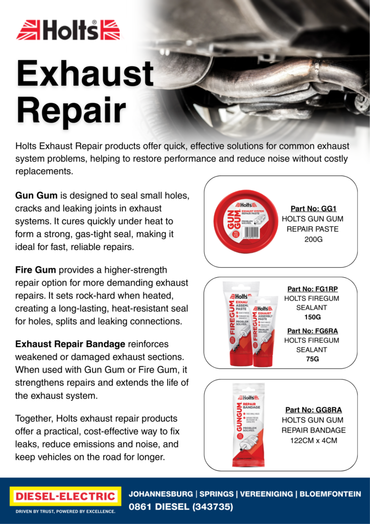 Holts Exhaust Repairs